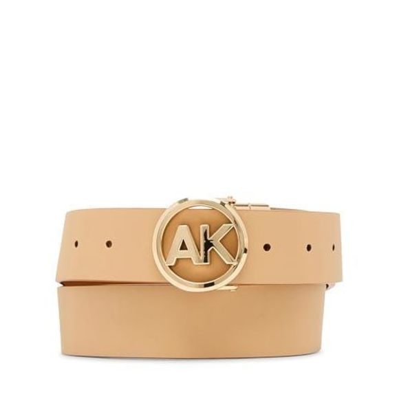 Solid Reversible Pant Belt, Latte, S🐠 - Picture 2 of 7